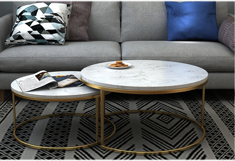 MOD Marble Round Coffee Table