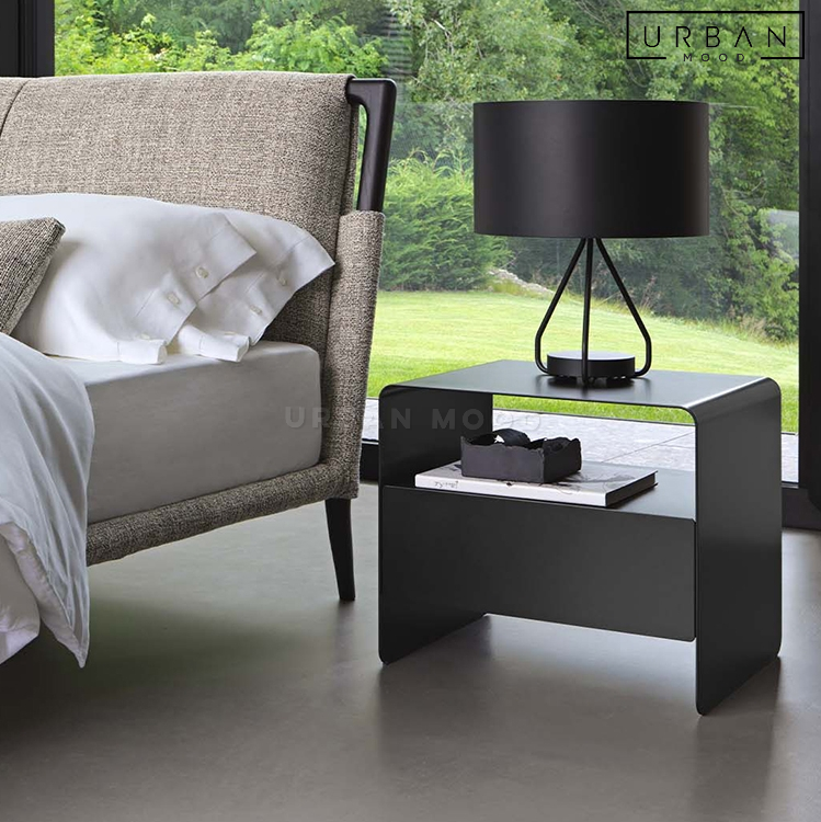 SHAE Modern Metal Bedside Table