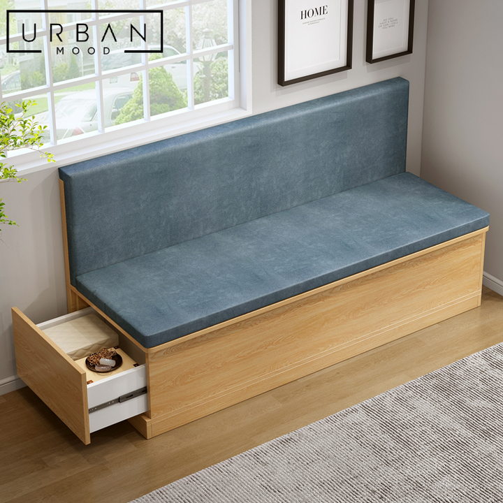 STILLER Modern Storage Dining Bench