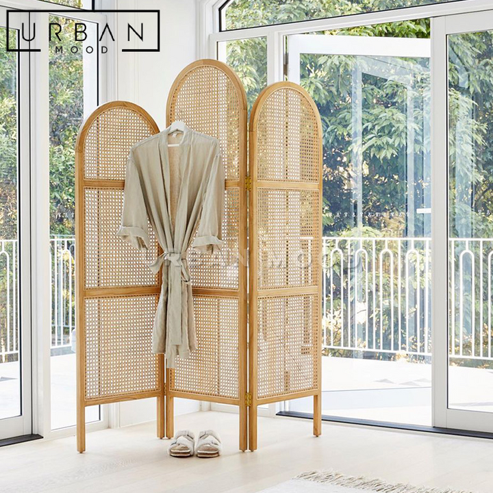 TAO Vintage Rattan Partition