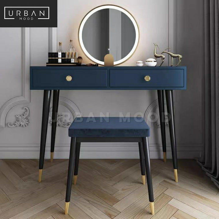 TATLER Modern LED Vanity Table Set