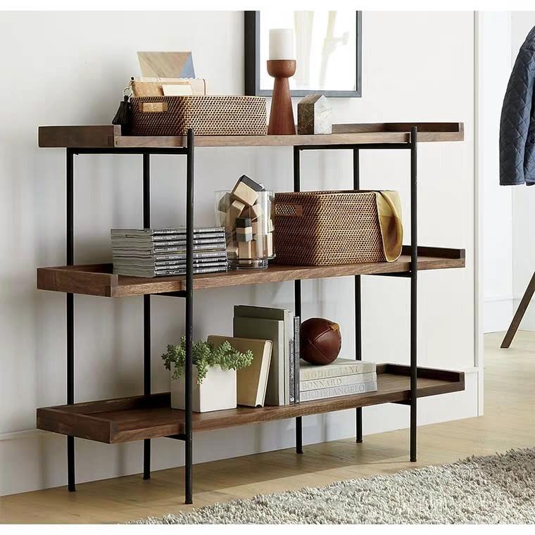 TORY Industrial Solid Wood Display Shelf – Urban Mood
