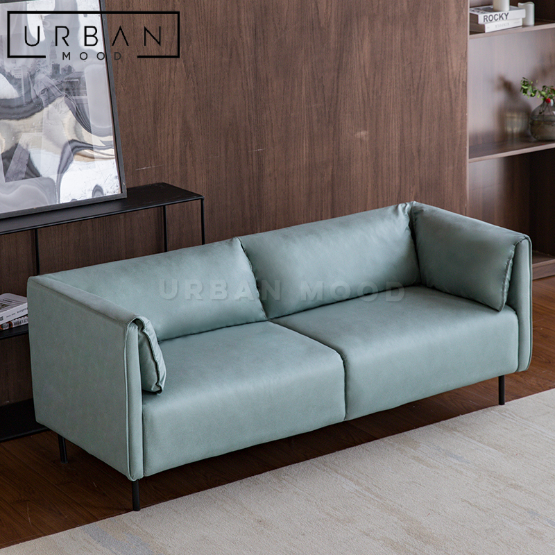 WILLOWS Modern Leathaire Sofa