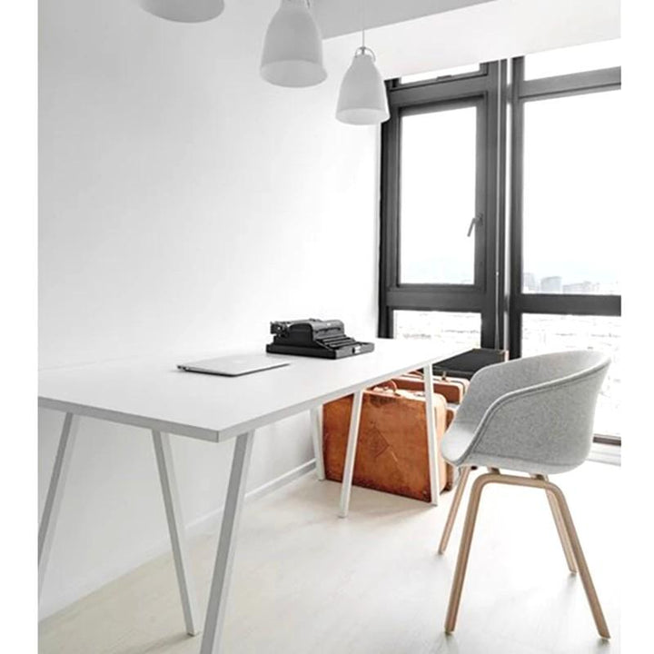 YASUMI Minimalist Ultra Slim Wooden Dining Table