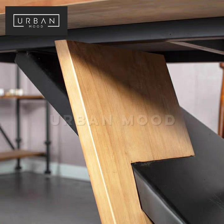 CALGARY Postmodern Solid Wood Dining Table